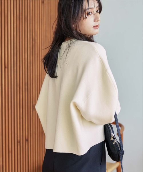 再出品♡スコットクラブ  バッグデザイン  カットソー  ニット 再出品♡スコットクラブ バッグデザイン カットソー ニット