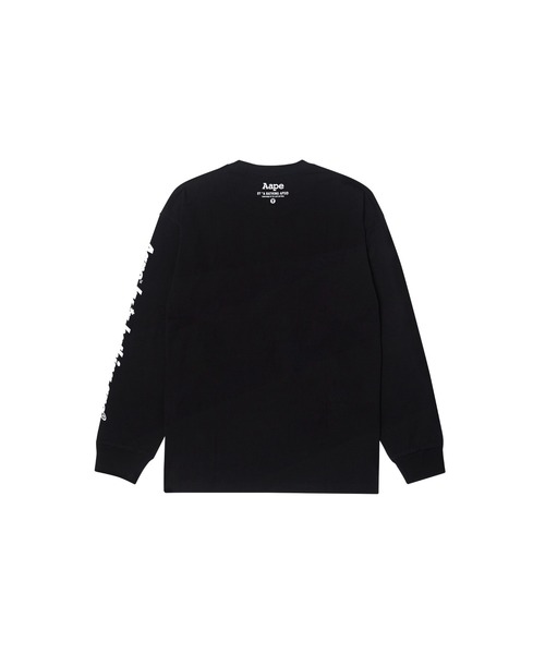AAPE BY A BATHING APE(エーエイプバイアベイシングエイプ)の「AAPE LONG SLEEVE TEE(Tシャツ/カットソー・メンズ・ブラック/グリーン系その他5/ホワイト・MEDIUM/LARGE/X-LARGE/SMALL/XX-LARGE)」の8枚目の写真