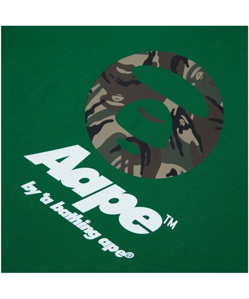 AAPE BY A BATHING APE(エーエイプバイアベイシングエイプ)の「AAPE LONG SLEEVE TEE(Tシャツ/カットソー・メンズ・ブラック/グリーン系その他5/ホワイト・MEDIUM/LARGE/X-LARGE/SMALL/XX-LARGE)」の13枚目の写真