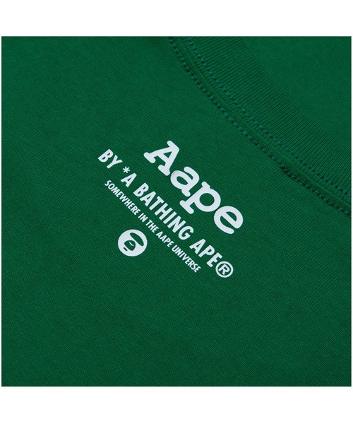 AAPE BY A BATHING APE(エーエイプバイアベイシングエイプ)の「AAPE LONG SLEEVE TEE(Tシャツ/カットソー・メンズ・ブラック/グリーン系その他5/ホワイト・MEDIUM/LARGE/X-LARGE/SMALL/XX-LARGE)」の15枚目の写真