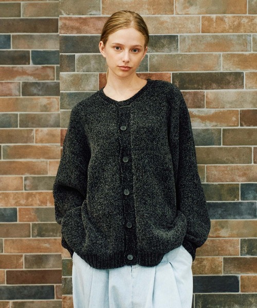 neez.(ニーズ)の「バレルモールカーディガン(カーディガン/ボレロ・メンズ・ホワイト/ブラック/ブラウン・SMALL/MEDIUM/LARGE)」の2枚目の写真