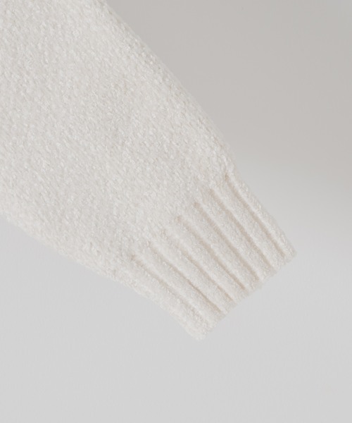 neez.(ニーズ)の「バレルモールカーディガン(カーディガン/ボレロ・メンズ・ホワイト/ブラック/ブラウン・SMALL/MEDIUM/LARGE)」の8枚目の写真