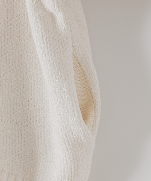 neez.(ニーズ)の「バレルモールカーディガン(カーディガン/ボレロ・メンズ・ホワイト/ブラック/ブラウン・SMALL/MEDIUM/LARGE)」の10枚目の写真