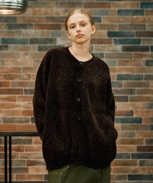 neez.(ニーズ)の「バレルモールカーディガン(カーディガン/ボレロ・メンズ・ホワイト/ブラック/ブラウン・SMALL/MEDIUM/LARGE)」の20枚目の写真