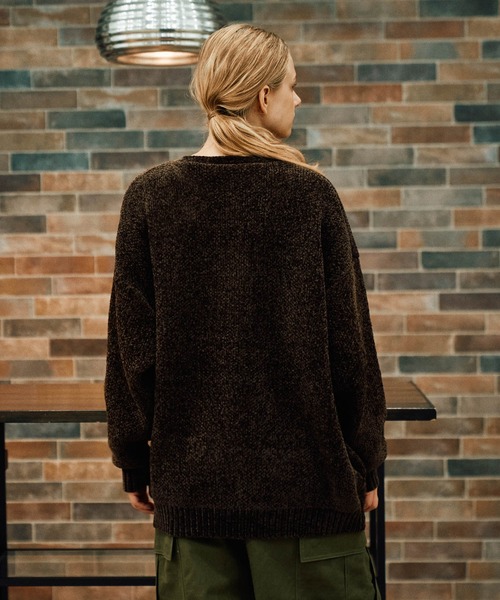 neez.(ニーズ)の「バレルモールカーディガン(カーディガン/ボレロ・メンズ・ホワイト/ブラック/ブラウン・SMALL/MEDIUM/LARGE)」の22枚目の写真