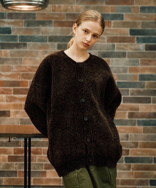 neez.(ニーズ)の「バレルモールカーディガン(カーディガン/ボレロ・メンズ・ホワイト/ブラック/ブラウン・SMALL/MEDIUM/LARGE)」の21枚目の写真