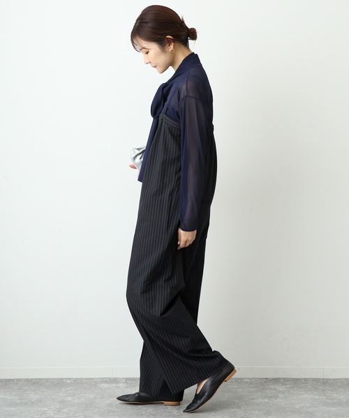 SLOBE IENA（スローブイエナ）の「ツイルトロアイラインサロペ