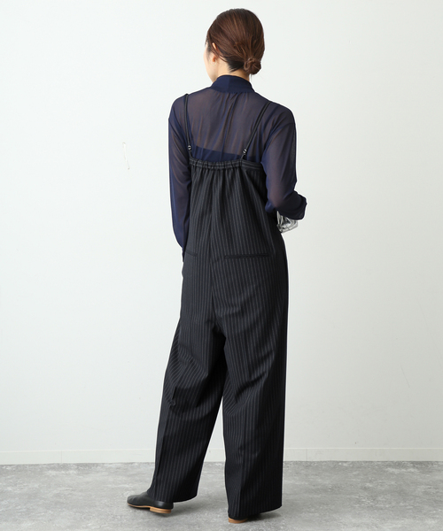 セール】ツイルトロアイラインサロペ（サロペット