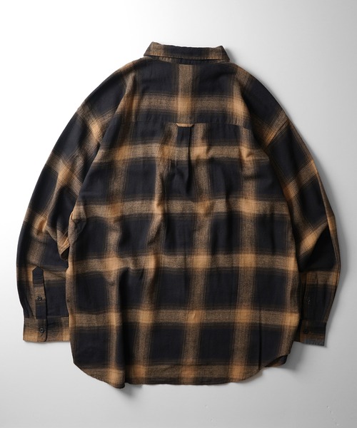 セール】ソフトコットン オンブレチェック / ネルチェック ビッグ