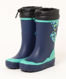 MAD FOOT | MADFOOT! マッドフット キッズ フード付き防寒レインブーツ【完全防水/滑りにくい】長靴 ラバーブーツ 223112(レインシューズ)