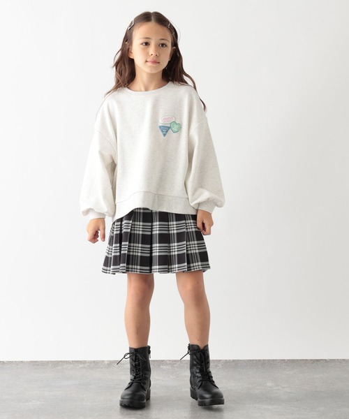 GLOBAL WORK(グローバルワーク)の「オテラク/ワイドスウェット/907714(スウェット・キッズ・グレー系その他/チャコールグレー/ホワイト系その他6/ホワイト系その他7/アイボリー/グレー系その他2/ベージュ/オフホワイト/ネイビー・120cm/110cm/100cm/160cm/150cm/140cm/130cm)」の18枚目の写真