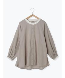 Samansa Mos2 | 柄アソートクレリックブラウス(シャツ/ブラウス)