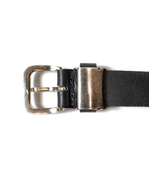 JACKROSE（ジャックローズ）の「JE-日本製.牛革.-25ｍｍ.オイルベルト（ベルト・メンズ・ブラック/ダークブラウン・FREE）」の4枚目の写真