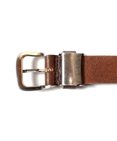 JACKROSE（ジャックローズ）の「JE-日本製.牛革.-25ｍｍ.オイルベルト（ベルト・メンズ・ブラック/ダークブラウン・FREE）」の7枚目の写真