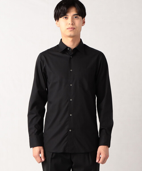COMME CA MEN（コムサメン）の「【形態安定】NEW ブロードドレスシャツ（シャツ/ブラウス・メンズ・ホワイト/ブラック・FREE）」の10枚目の写真