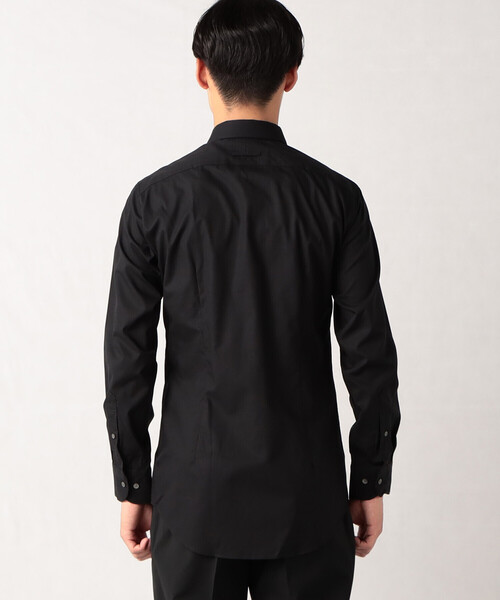 COMME CA MEN（コムサメン）の「【形態安定】NEW ブロードドレスシャツ（シャツ/ブラウス・メンズ・ホワイト/ブラック・FREE）」の8枚目の写真