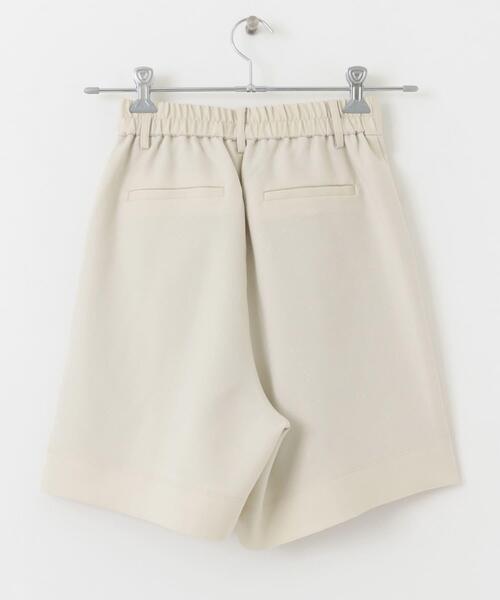 SENSE OF PLACE by URBAN RESEARCH（センスオブプレイスバイアーバンリサーチ）の「ウールライクバミューダパンツ（その他パンツ・レディース・アイボリー/チャコールグレー/グレー系その他・MEDIUM/SMALL）」の12枚目の写真