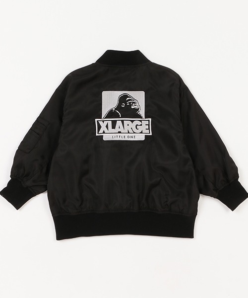 XLARGE KIDS（エクストララージキッズ）の「ＭＡ－１（MA-1・キッズ・ブラック/カーキ・140cm/110cm/120cm/130cm/100cm）」の4枚目の写真