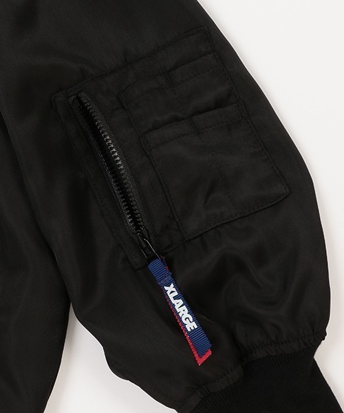 XLARGE KIDS（エクストララージキッズ）の「ＭＡ－１（MA-1・キッズ・ブラック/カーキ・140cm/110cm/120cm/130cm/100cm）」の8枚目の写真