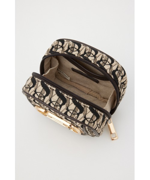 SLY(スライ)の「S BADGE MONOGRAM JQ POUCH エスバッジ モノグラム ジャガード ポーチ(ポーチ・レディース・マルチ・FREE)」の6枚目の写真