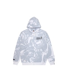 AAPE NOW ZIP UP HOODIE