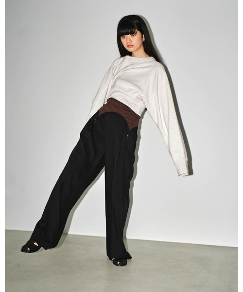 トゥデイフル todayful パンツ　サイズ38 ブラック TODAYFUL トゥデイフル ペイズリーラフパンツ｜BORN FREE ONLINE