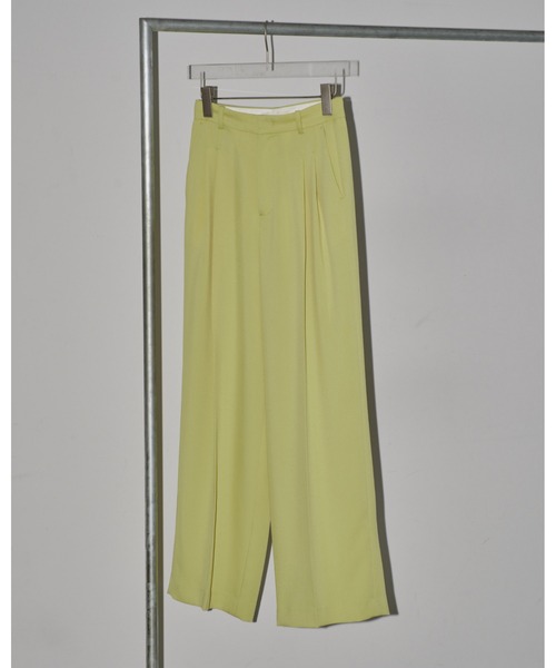 TODAYFUL（トゥデイフル）の「タックワイドトラウザース（デニムパンツ・レディース・ブラック/ダークブラウン/ライトグリーン・36inch/38inch）」の17枚目の写真