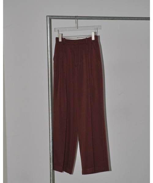 TODAYFUL（トゥデイフル）の「タックワイドトラウザース（デニムパンツ・レディース・ブラック/ダークブラウン/ライトグリーン・36inch/38inch）」の11枚目の写真