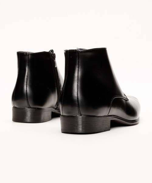 MM/ONE（エムエムワン）の「プレーントゥ 外羽根 ドレスブーツ ビジネス（ブーツ・メンズ・ブラック・40/41/44/46/43/42/45）」の10枚目の写真