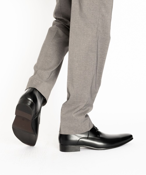 MM/ONE（エムエムワン）の「プレーントゥ 外羽根 ドレスブーツ ビジネス（ブーツ・メンズ・ブラック・40/41/44/46/43/42/45）」の3枚目の写真