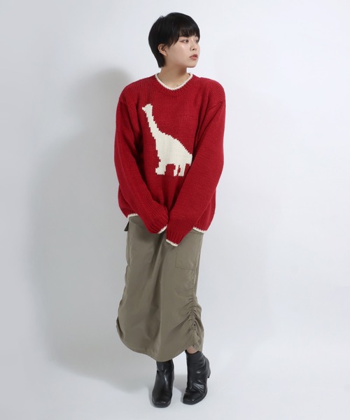 セーターさま専用 タートルネックセーター(36サイズ レッド系): レディース