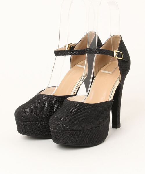 DULCIS REGALO（ドルキス レガロ）の「ElvisLuce(エルビスルーチェ)11cmヒールストームセパレートストラップパンプス（パンプス・レディース・ゴールド/シルバー/ブラック・M/L/S/LL）」の2枚目の写真