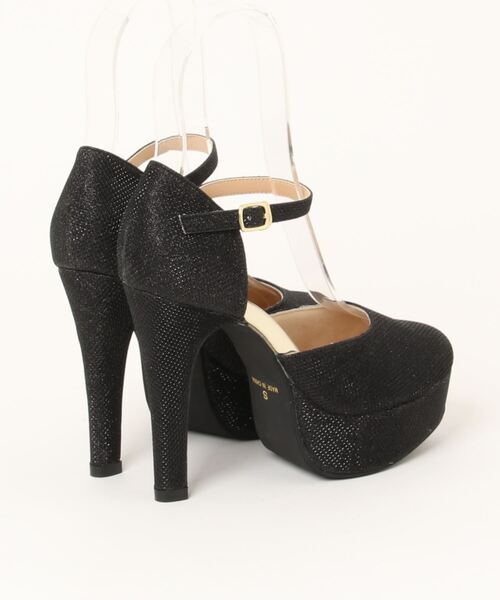 DULCIS REGALO（ドルキス レガロ）の「ElvisLuce(エルビスルーチェ)11cmヒールストームセパレートストラップパンプス（パンプス・レディース・ゴールド/シルバー/ブラック・M/L/S/LL）」の4枚目の写真