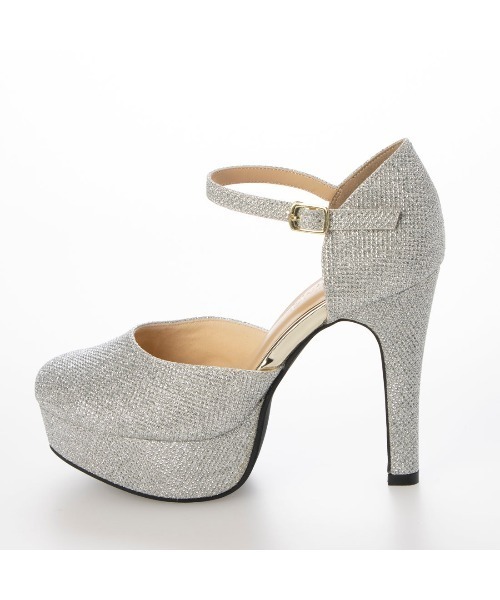 DULCIS REGALO（ドルキス レガロ）の「ElvisLuce(エルビスルーチェ)11cmヒールストームセパレートストラップパンプス（パンプス・レディース・ゴールド/シルバー/ブラック・M/L/S/LL）」の12枚目の写真