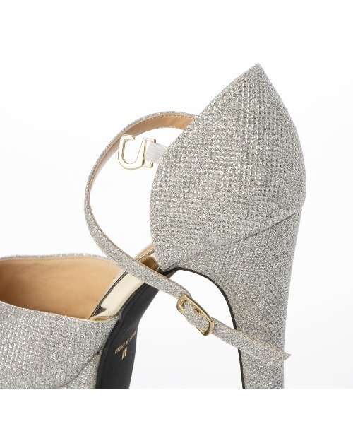 DULCIS REGALO（ドルキス レガロ）の「ElvisLuce(エルビスルーチェ)11cmヒールストームセパレートストラップパンプス（パンプス・レディース・ゴールド/シルバー/ブラック・M/L/S/LL）」の6枚目の写真