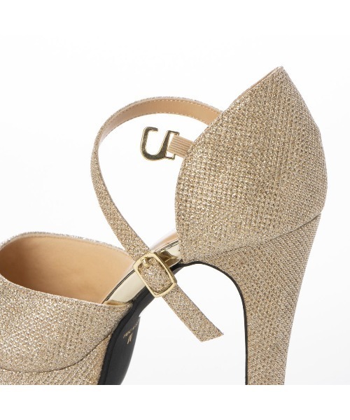 DULCIS REGALO（ドルキス レガロ）の「ElvisLuce(エルビスルーチェ)11cmヒールストームセパレートストラップパンプス（パンプス・レディース・ゴールド/シルバー/ブラック・M/L/S/LL）」の7枚目の写真