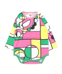 ヒステリックミニ　柄ロンパース HYSTERIC MINI（ヒステリックミニ）の「POP UP&FEVER SCRATCH 2P