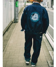 GALFY×寅壱　デニムジャケット　コラボ GALFY（ガルフィー）の「GALFY×寅壱/ガルフィー×トライチ/別注寅壱