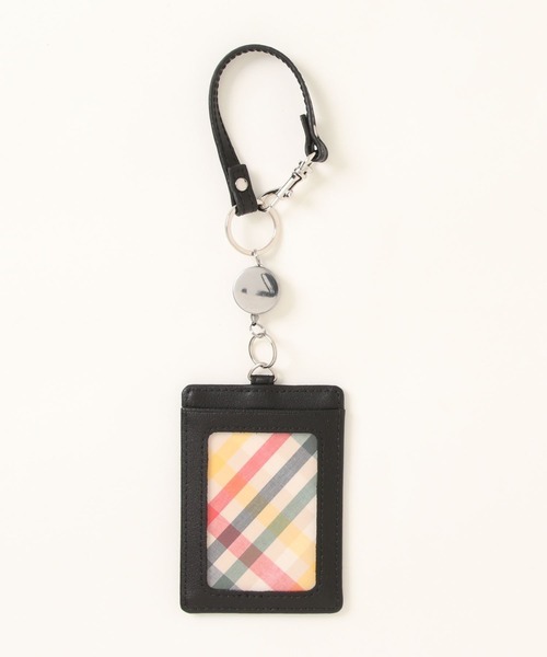 Arnold Palmer（アーノルドパーマー）の「メタルアンブレラ リールパスケース（パスケース・レディース・ブラック/ブラウン/アイボリー・F）」の9枚目の写真