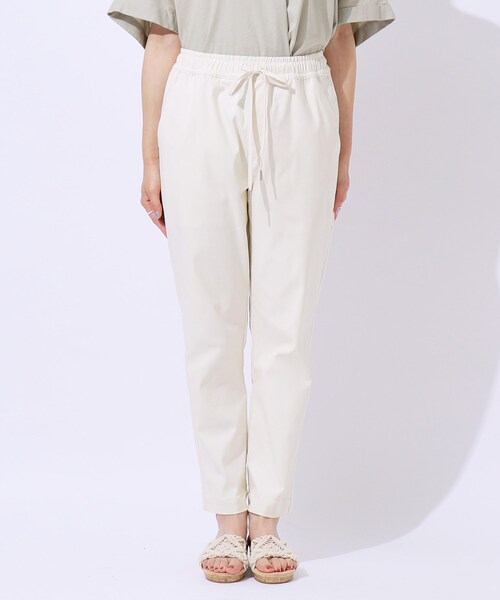 SHOO・LA・RUE（シューラルー）の「【SS-3L/無理せずスリム】 ぐんぐん伸びる イージーテーパードパンツ（その他パンツ・レディース・ピンク系/アイボリー/ネイビー/ブラック・10/01/02/03/04/05）」の21枚目の写真