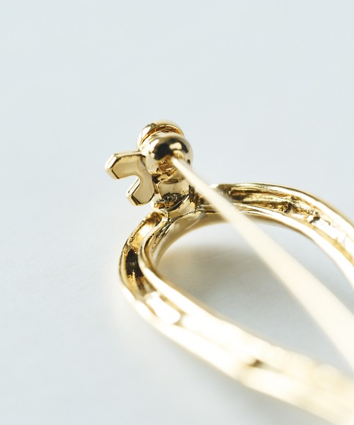 un dix cors(アンディコール)の「パールウェーブブローチ(ブローチ/コサージュ・レディース・ゴールド・FREE)」の7枚目の写真