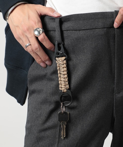 セール】【SETUP7】ミリタリーカラビナキーホルダー TYPE-2