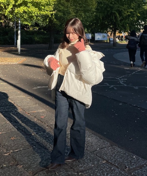 muguet（ミュゲ）の「big love down jacket（ダウンジャケット