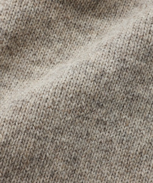 NIMES（ニーム）の「PERU KNIT 配色カーディガン（カーディガン/ボレロ・レディース・グレー/ネイビー・FREE）」の20枚目の写真