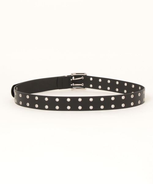 Anui(アニュイ)の「【UNISEX】Wハトメベルト(ベルト・レディース・オフホワイト/ブラック・FREE)」の21枚目の写真