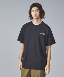 MYSELF ABAHOUSE（マイセルフアバハウス）の「【FRUIT OF THE LOOM】ワンポイント刺繍＆プリント クルーネック ショートスリーブ Tシャツ（Tシャツ/カットソー）」