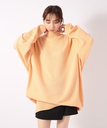 ☆カシミヤ100％☆デザインセーター  エリがかわいい♫ レディース ニット・セーター（条件：カシミヤ100
