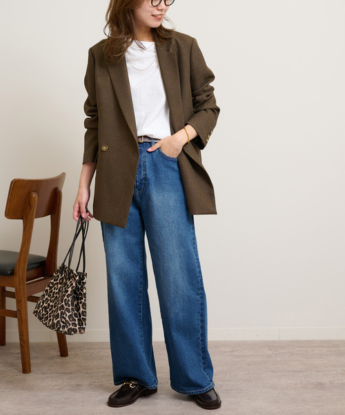 JOURNAL STANDARD relume(ジャーナルスタンダード レリューム)の「《追加2》ストレッチデニムストレート 5ポケット(デニムパンツ・レディース・チャコールグレー/ブルー系その他・36/38/40)」の10枚目の写真