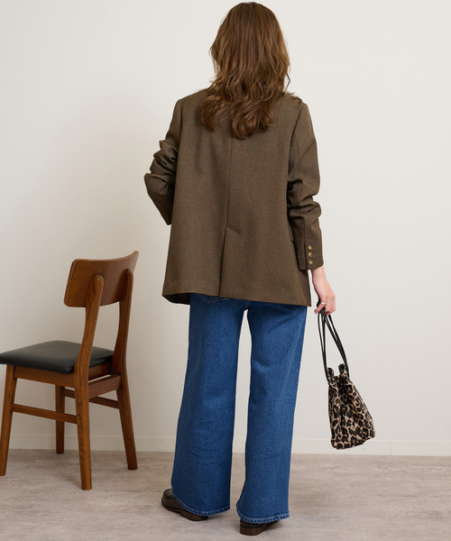 JOURNAL STANDARD relume(ジャーナルスタンダード レリューム)の「《追加2》ストレッチデニムストレート 5ポケット(デニムパンツ・レディース・チャコールグレー/ブルー系その他・36/38/40)」の12枚目の写真