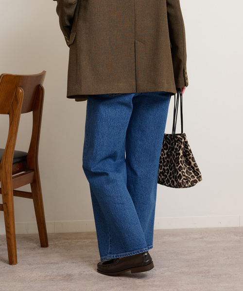 JOURNAL STANDARD relume(ジャーナルスタンダード レリューム)の「《追加2》ストレッチデニムストレート 5ポケット(デニムパンツ・レディース・チャコールグレー/ブルー系その他・36/38/40)」の16枚目の写真